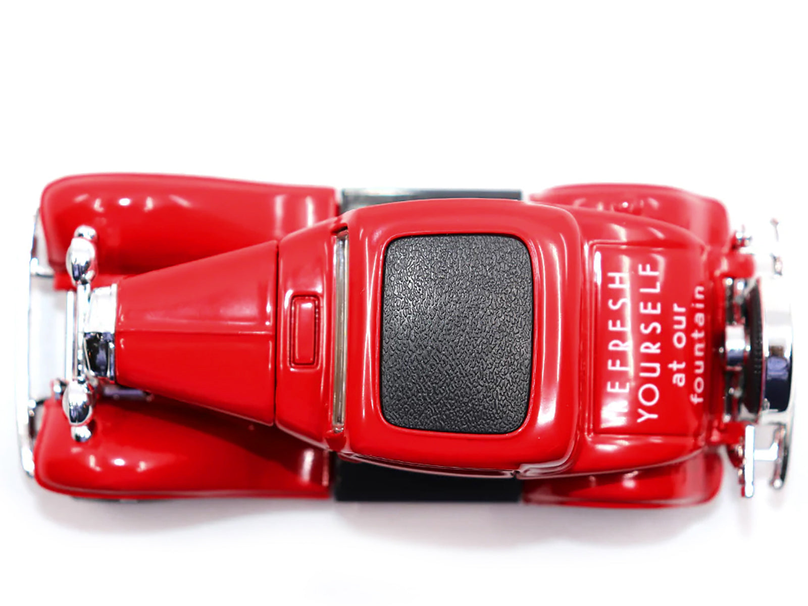 1932 Ford Coupe "Coca-Cola" Red with Black Top 1/43 Diecast Model Car by Motor City Classics-DiecastModeler.com