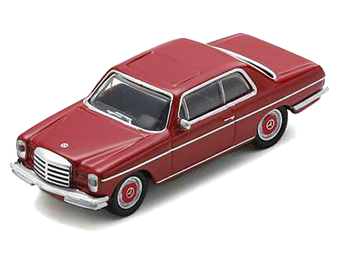 Mercedes-Benz /8 (W114) Coupe Red 1/87 (HO) Diecast Model Car by Schuco-DiecastModeler.com