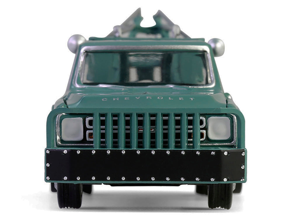 1967 Chevrolet C-30 Dually Wrecker Tow Truck "Holley Speed Shop" Green "Dually Drivers" Series 16 1/64 Diecast Model Car by Greenlight