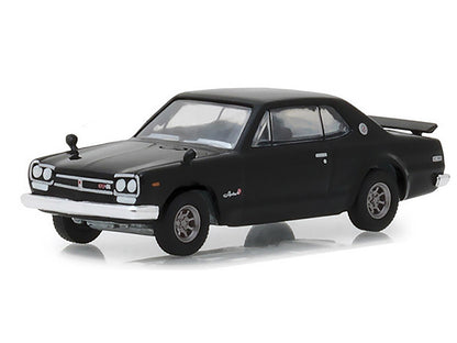 1971 Nissan Skyline 2000 GT-R Black "Tokyo Torque" Series 3 1/64 Diecast Model Car by Greenlight