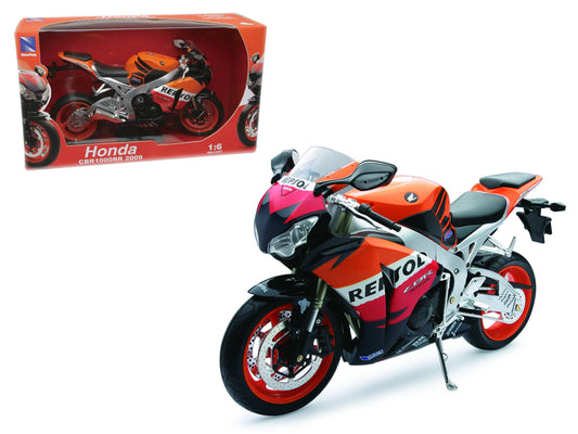 2009 Honda CBR1000RR "Repsol" 1/6 Diecast Motorcycle Model by New Ray-DiecastModeler.com