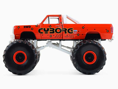 1990 Dodge Ram D250 Monster Truck "Cyborg" Red "Kings of Crunch" Series 16 1/64 Diecast Model Car by Greenlight