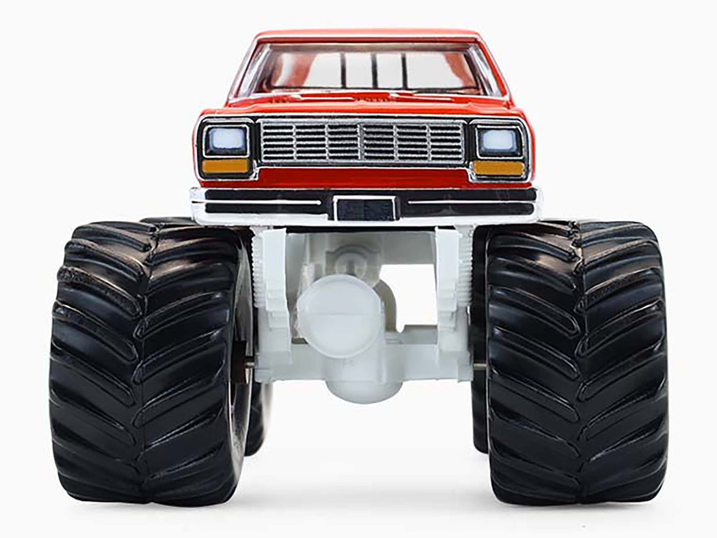 1990 Dodge Ram D250 Monster Truck "Cyborg" Red "Kings of Crunch" Series 16 1/64 Diecast Model Car by Greenlight