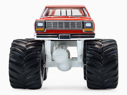 1990 Dodge Ram D250 Monster Truck "Cyborg" Red "Kings of Crunch" Series 16 1/64 Diecast Model Car by Greenlight