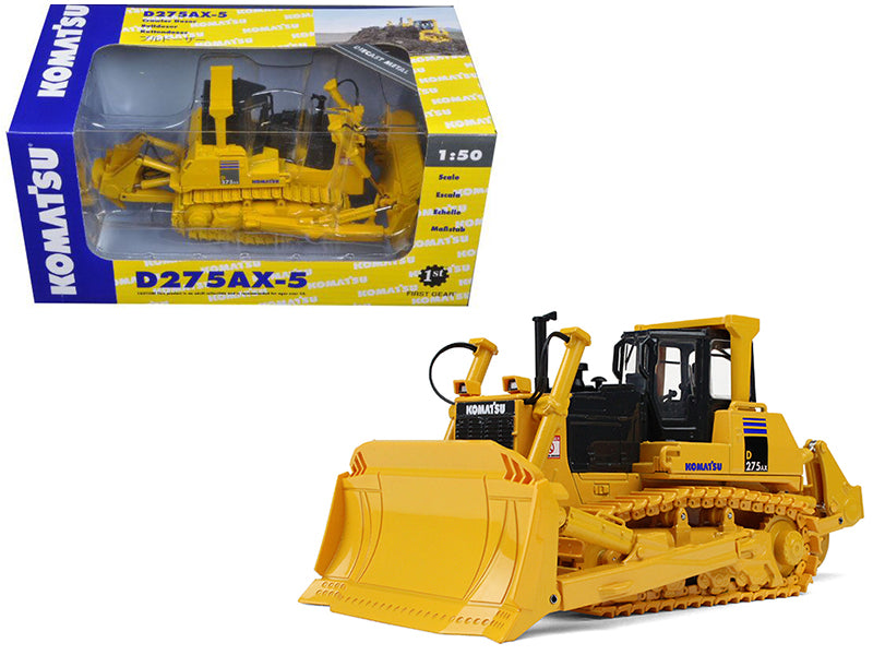 Komatsu D275AX-5 SIGMA Dozer with Ripper 1/50 Diecast Model by First Gear-DiecastModeler.com