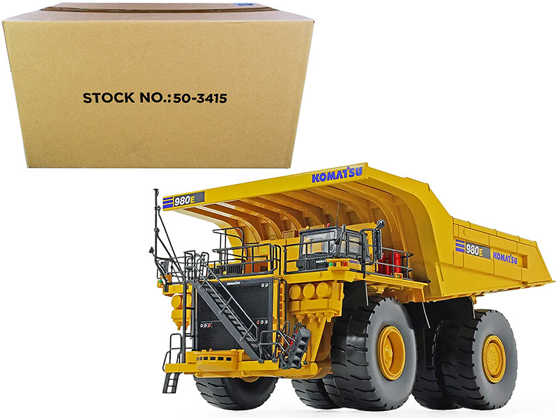 Komatsu 980E-AT Dump Truck 1/50 Diecast Model by First Gear-DiecastModeler.com