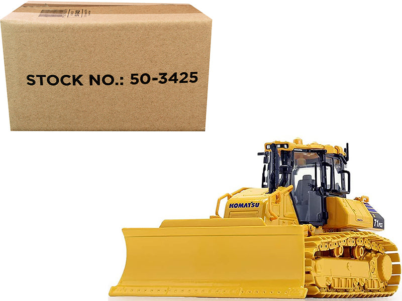 Komatsu D71PXi-24 Dozer with Drawbar 1/50 Diecast Model by First Gear-DiecastModeler.com