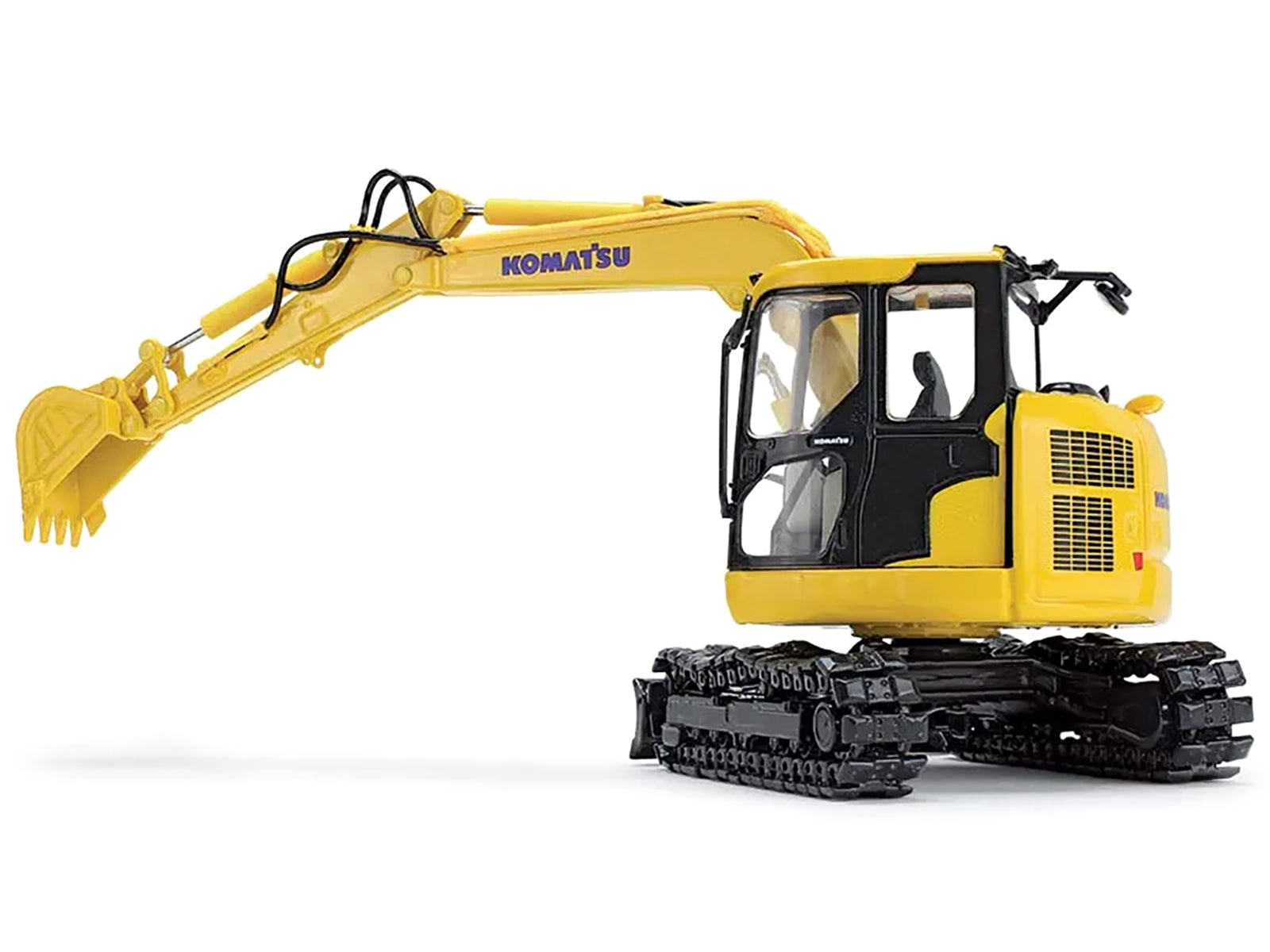 Komatsu PC78US-11 Excavator Yellow 1/50 Diecast Model by DCP/First Gear-DiecastModeler.com