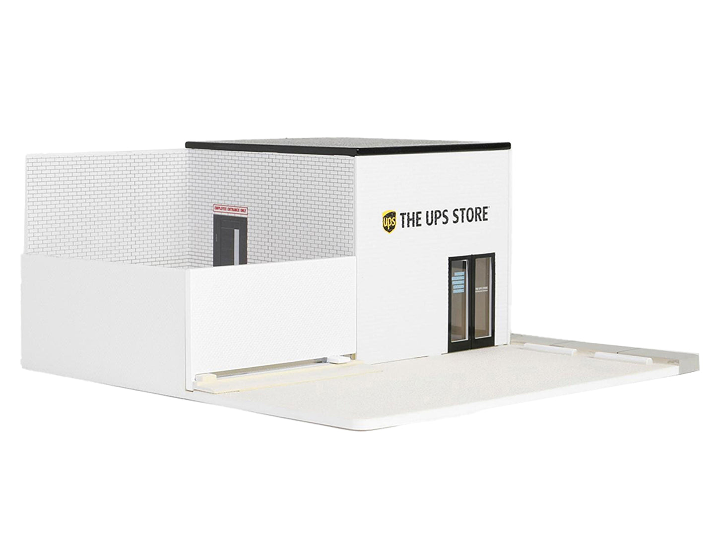 The UPS Store Diorama "Mechanic's Corner" for 1/64 Scale Models by Greenlight-DiecastModeler.com