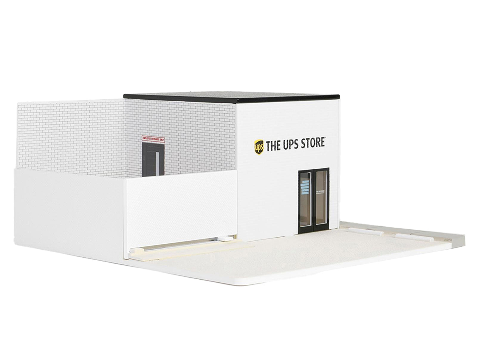 The UPS Store Diorama "Mechanic's Corner" for 1/64 Scale Models by Greenlight-DiecastModeler.com