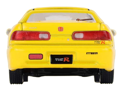 2000 Acura Integra Type R Yellow with Raw Casting Dual Pack "2025 Greenlight Waltersons Collector's Expo Exclusive" 1/64 Diecast Model Car by Greenlight