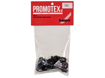 All-Terrain Wheel Sets (2 Front and 4 Rear) 1/87 (HO) Plastic Model by Promotex-DiecastModeler.com