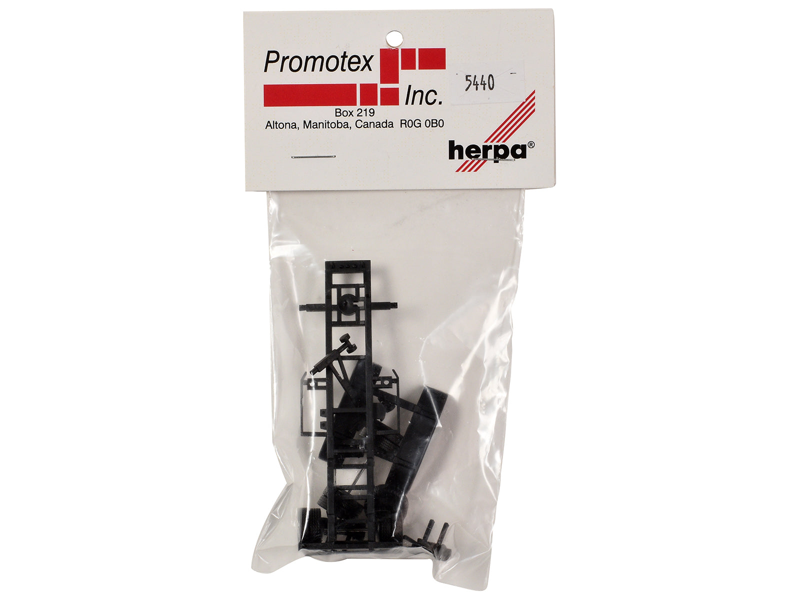 20ft Container Chassis 1/87 (HO) Plastic Model by Promotex-DiecastModeler.com