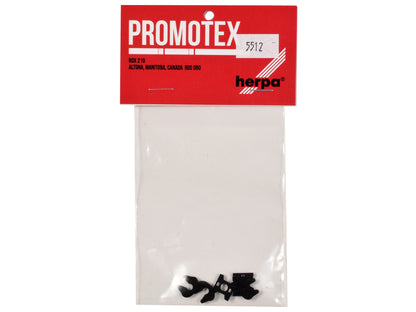 Fifth Wheel Sets (3 Sets) 1/87 (HO) Plastic Model by Promotex