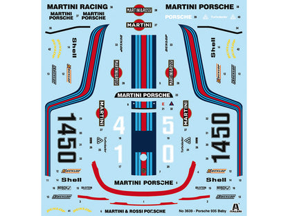 Skill 3 Model Kit Porsche 935 Baby 1/24 Scale Model by Italeri-DiecastModeler.com