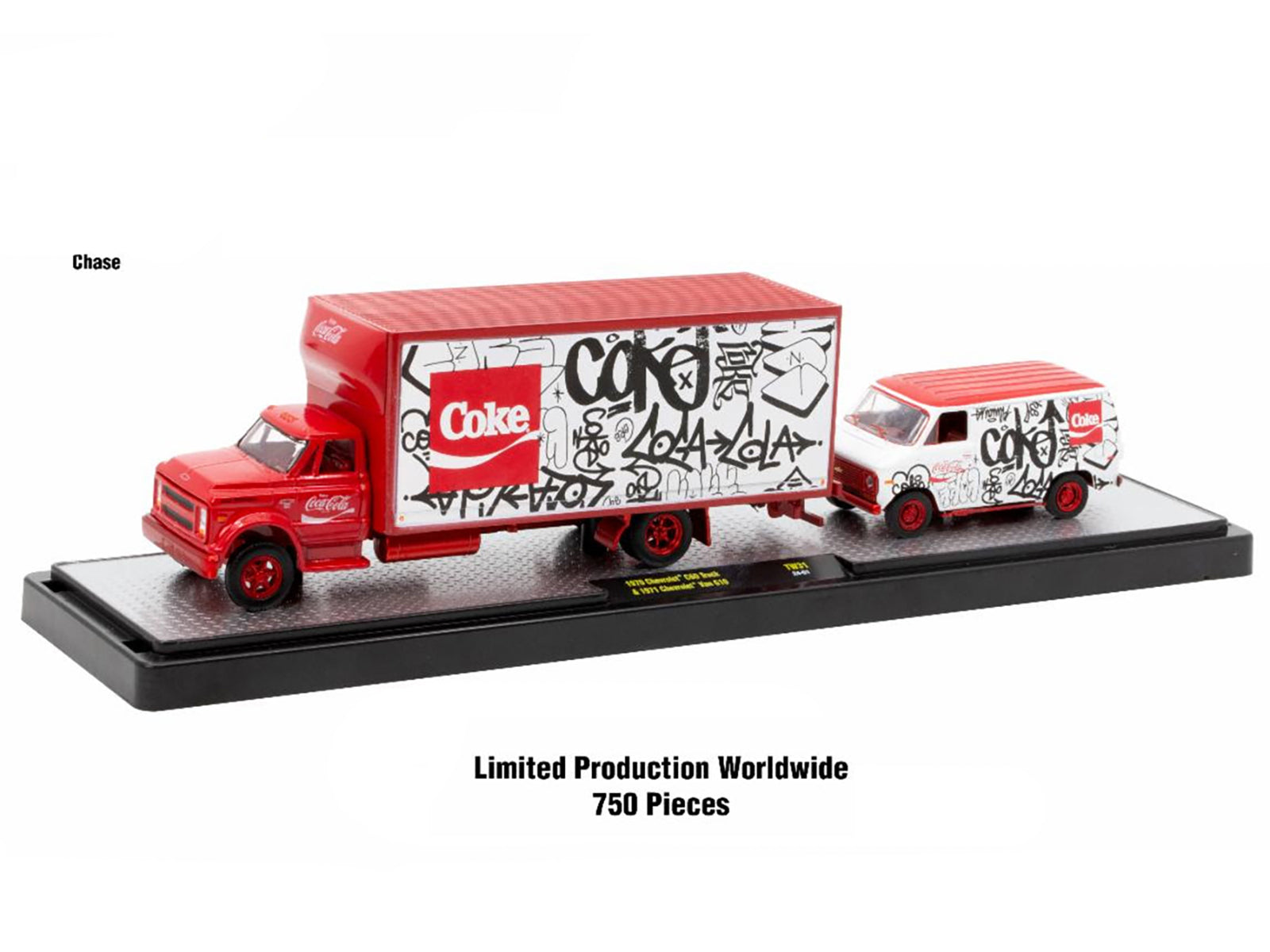 Auto Haulers "Coca-Cola" Set of 3 pieces Release 31 Limited Edition to 7250 pieces Worldwide 1/64 Diecast Models by M2 Machines-DiecastModeler.com
