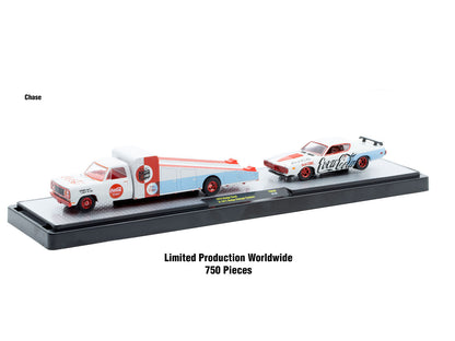 Auto Haulers "Soda" Set of 3 pieces Release 38 Limited Edition to 8000 pieces Worldwide 1/64 Diecast Models by M2 Machines