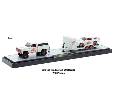 Auto Haulers "Soda" Set of 3 pieces Release 39 Limited Edition to 8000 pieces Worldwide 1/64 Diecast Models by M2 Machines-DiecastModeler.com