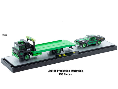 Auto Haulers "Soda" Set of 3 pieces Release 40 Limited Edition to 8200 pieces Worldwide 1/64 Diecast Model Cars by M2 Machines