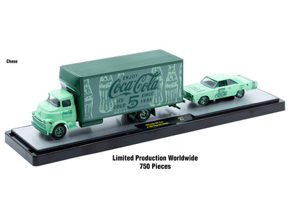Auto Haulers "Soda" Set of 3 pieces Release 41 Limited Edition to 8200 pieces Worldwide 1/64 Diecast Models by M2 Machines