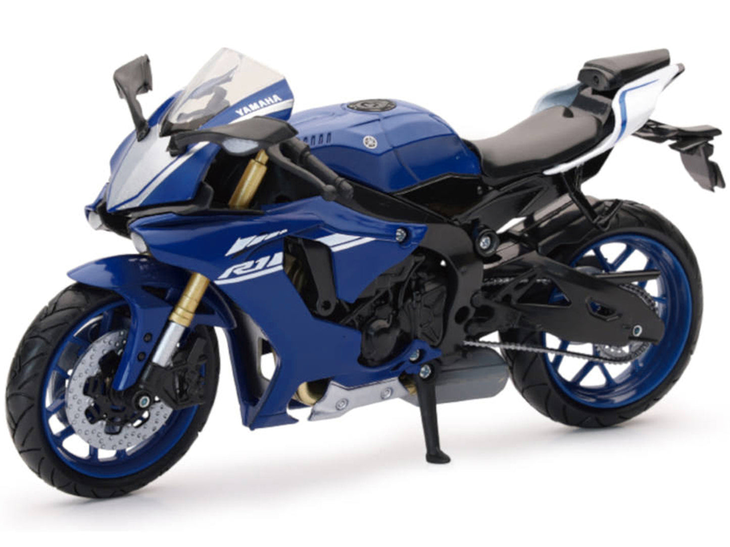 Yamaha YZF-R1 Motorcycle Blue 1/12 Diecast Model by New Ray