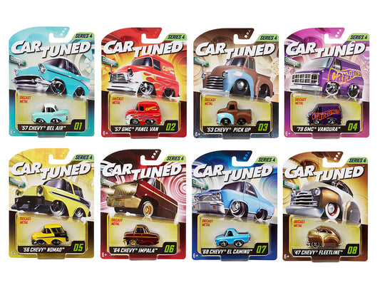 Mainline 2025 Series 4 Set of 8 Pieces Diecast Model Cars by CarTuned