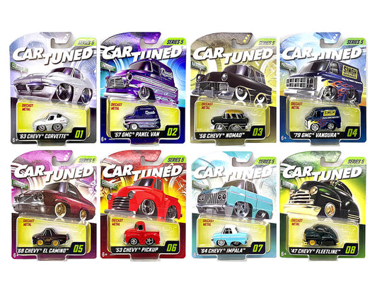 "Mainline" 2025 Series 5 Set of 8 Pieces Diecast Model Cars by CarTuned