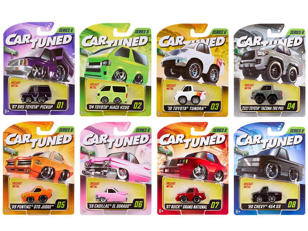 "Mainline" 2025 Series 6 Set of 8 Pieces Diecast Model Cars by CarTuned-DiecastModeler.com