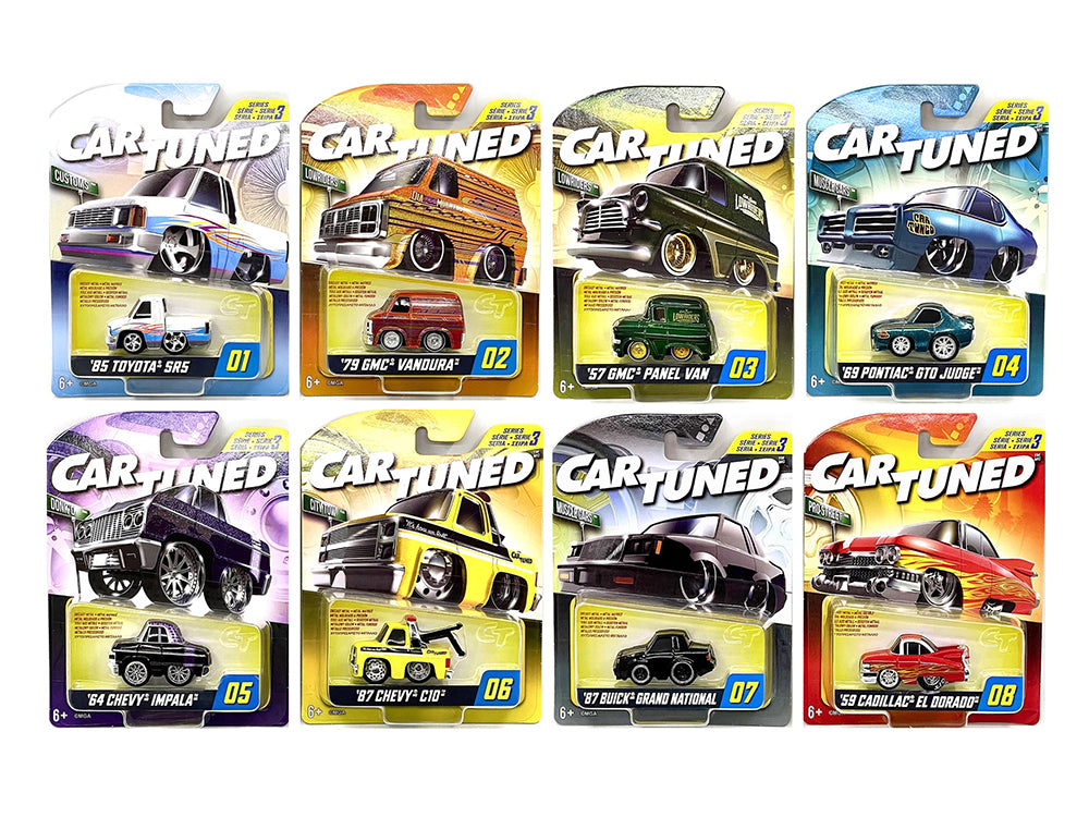 Hobby/Alt 2025 Series 3 Set of 8 Pieces Diecast Model Cars by CarTuned