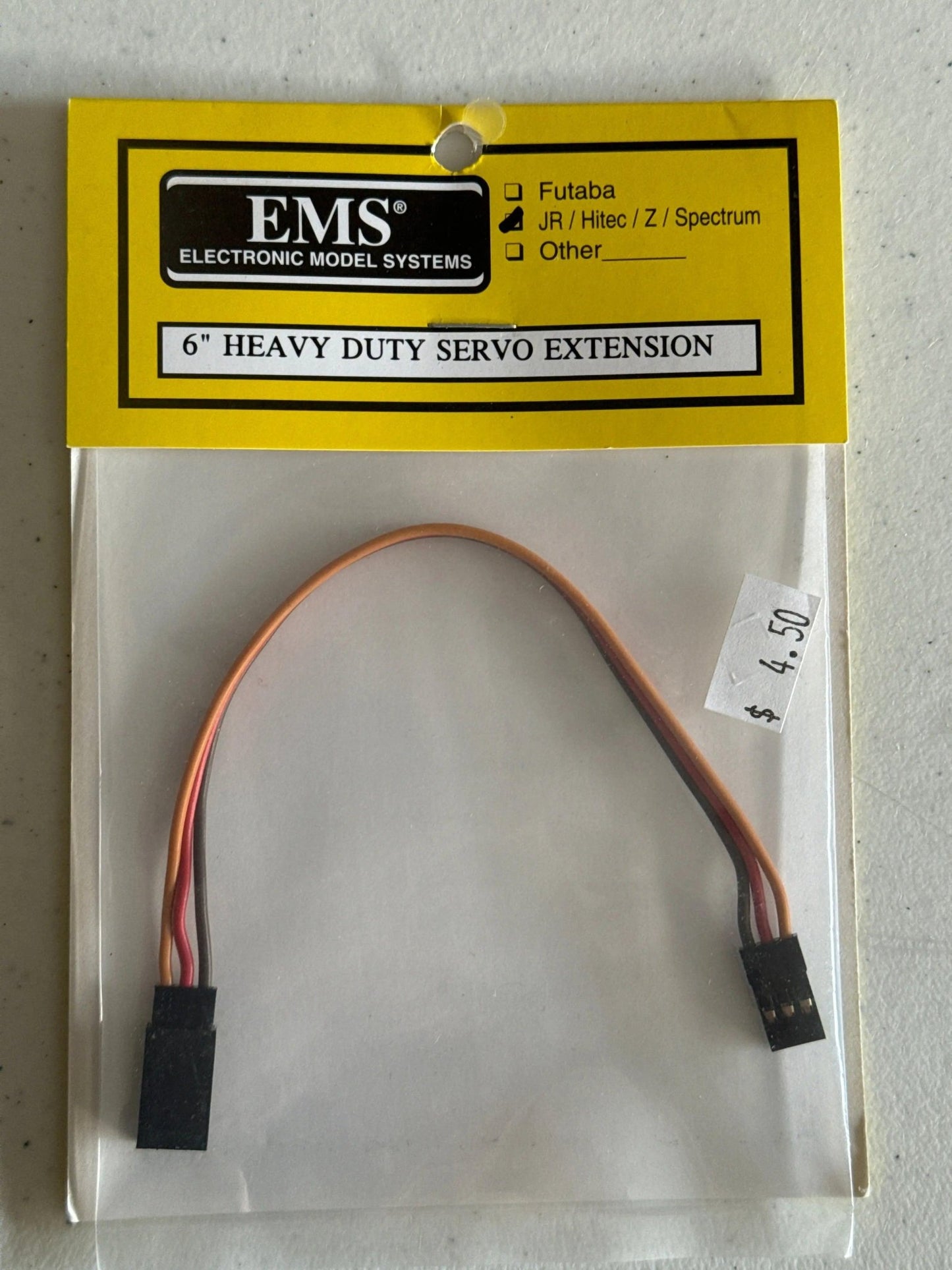 6” HD Servo Extension - EMS-DiecastModeler.com