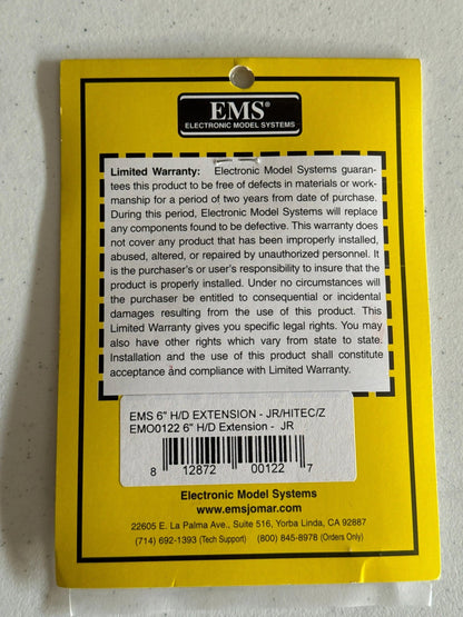 6” HD Servo Extension - EMS-DiecastModeler.com