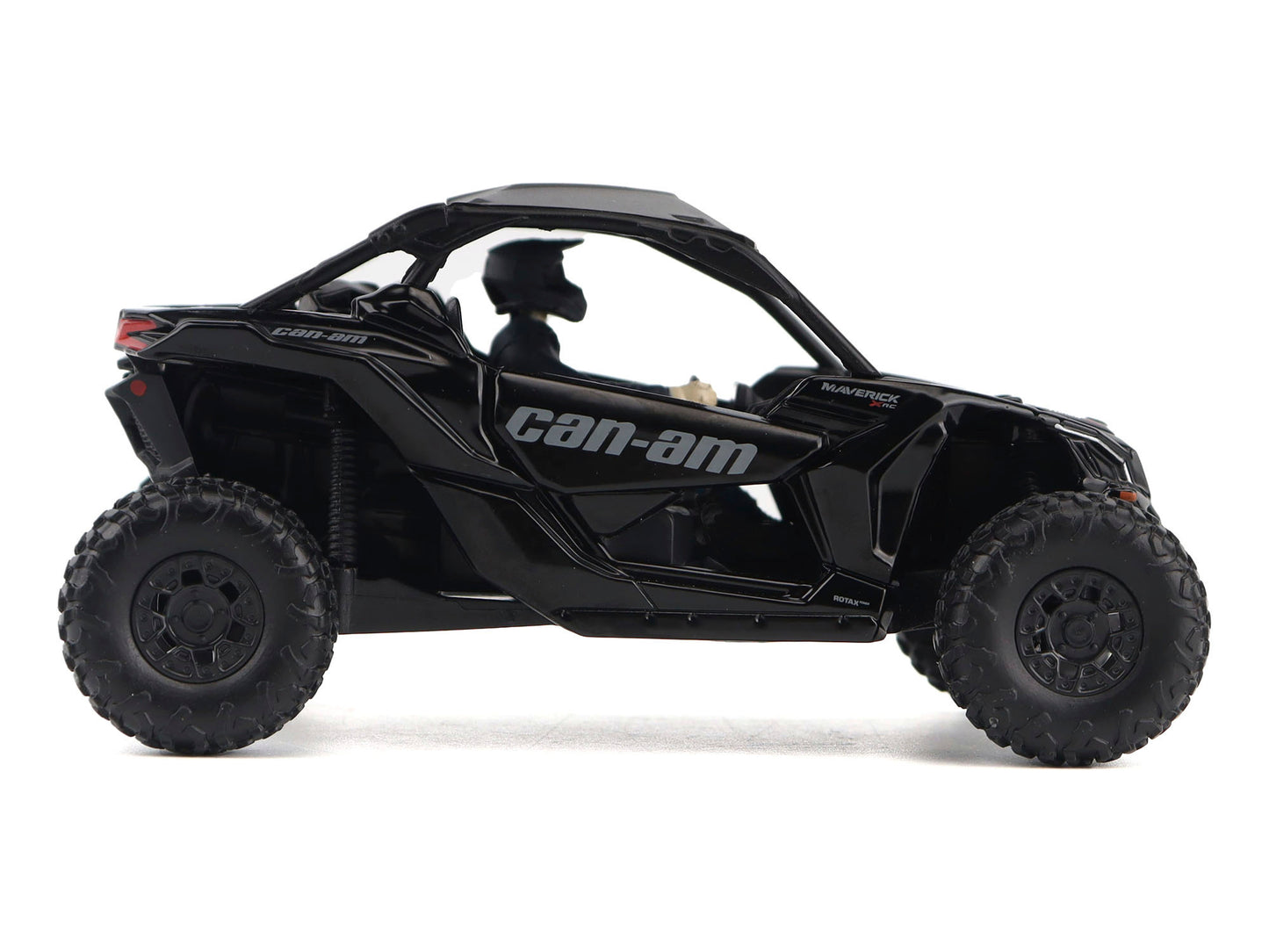 Can-Am Maverick X3 X RS Turbo RR Triple Black with Driver Figure 1/32 Diecast Model by BRP Models-DiecastModeler.com