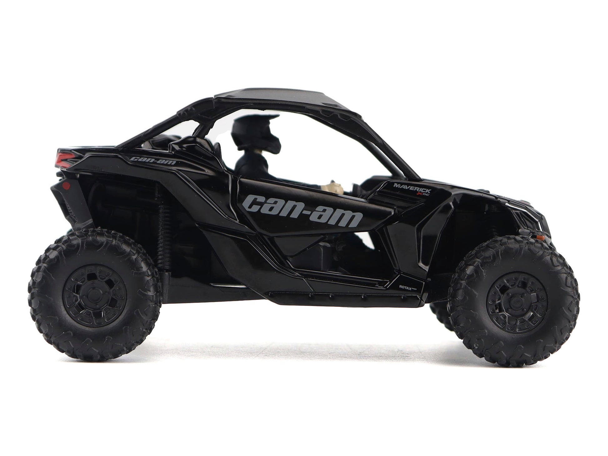 Can-Am Maverick X3 X RS Turbo RR Triple Black with Driver Figure 1/32 Diecast Model by BRP Models-DiecastModeler.com