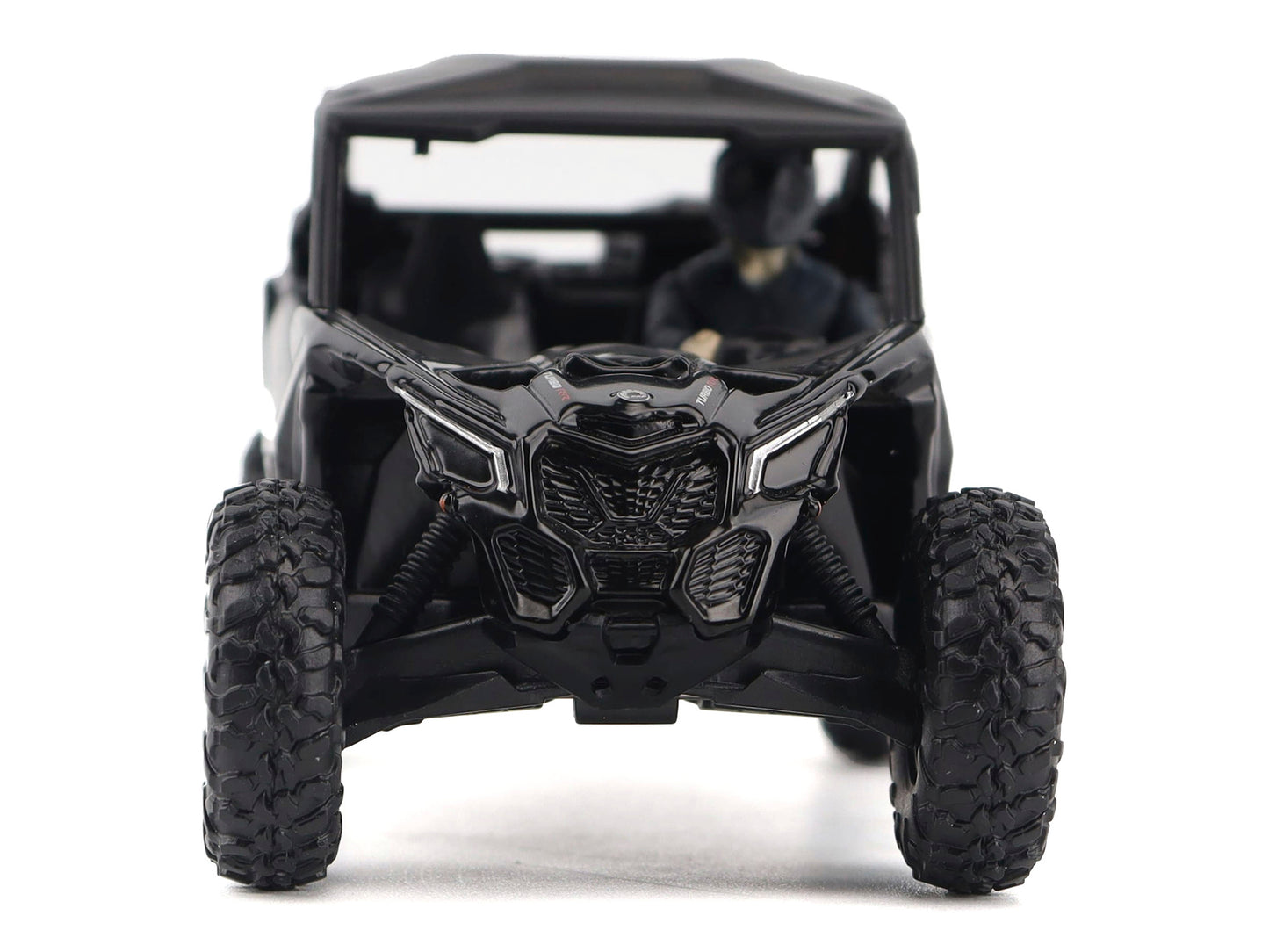 Can-Am Maverick X3 X RS Turbo RR Triple Black with Driver Figure 1/32 Diecast Model by BRP Models-DiecastModeler.com