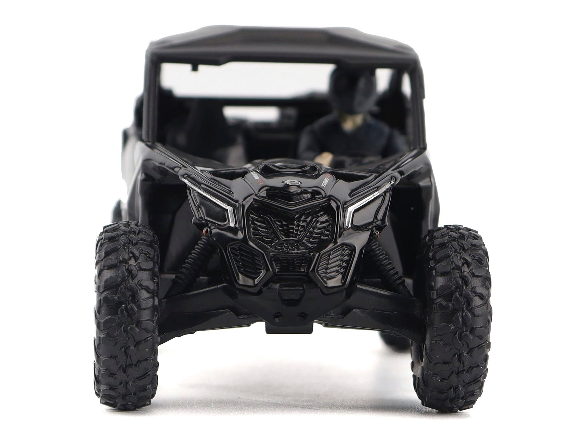 Can-Am Maverick X3 X RS Turbo RR Triple Black with Driver Figure 1/32 Diecast Model by BRP Models-DiecastModeler.com
