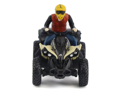 Can-Am Renegade X XC 1000R ATV Desert Tan with Driver Figure 1/32 Diecast Model by BRP Models