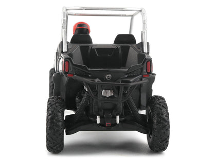 Can-Am Maverick Sport XXC 1000R Silver Metallic and Black with Driver Figure 1/32 Diecast Model by BRP Models