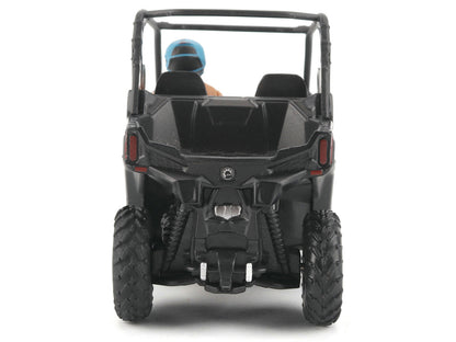 Can-Am Maverick Trail DPS 1000 Matt Black with Driver Figure 1/32 Diecast Model by BRP Models