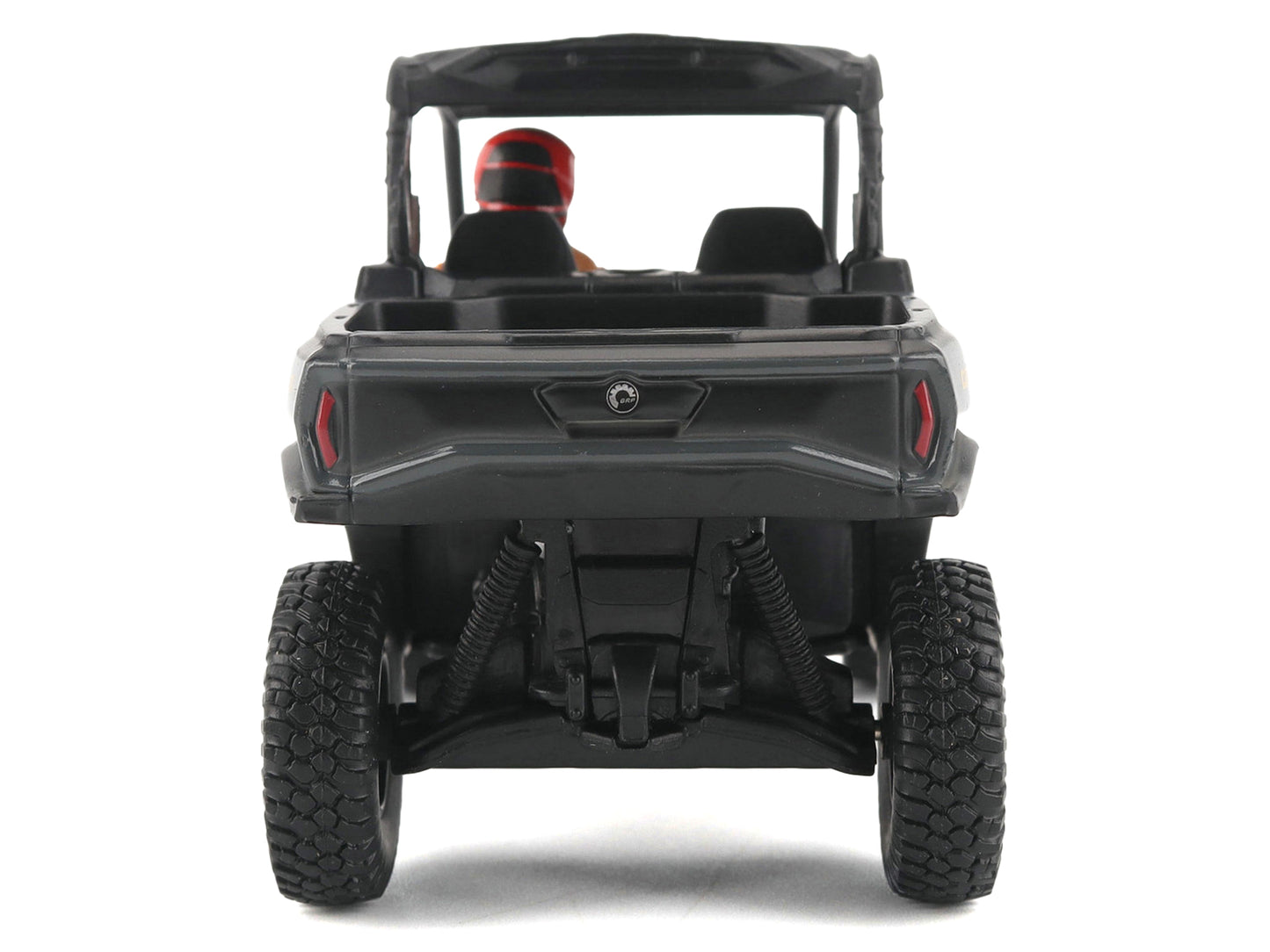 Can-Am Commander XT-P 1000R Gray and Orange with Driver Figure 1/32 Diecast Model by BRP Models