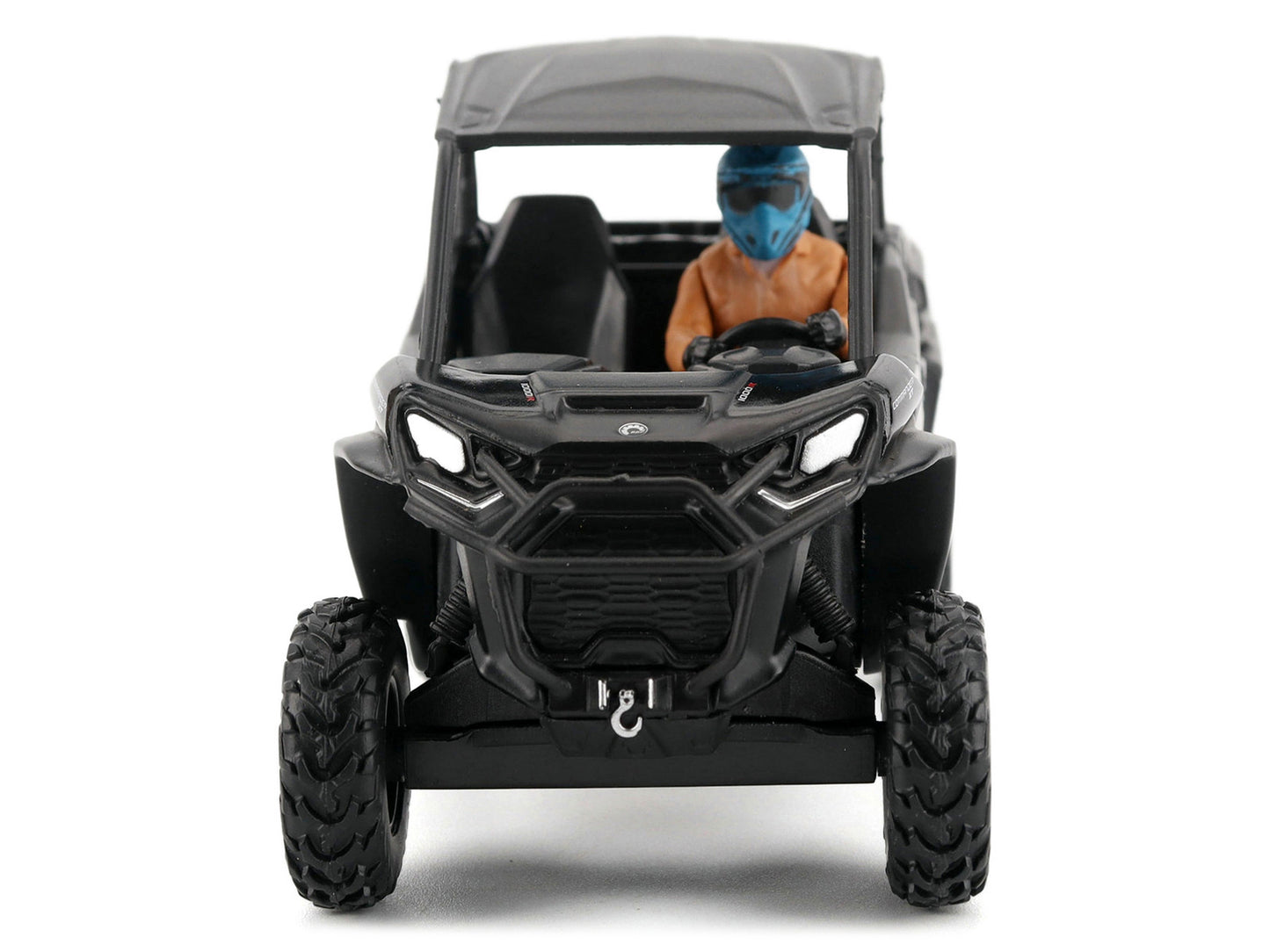 Can-Am Commander XT 1000R Matt Black with Driver Figure 1/32 Diecast Model by BRP Models