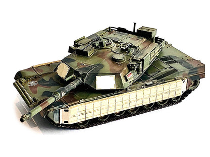 United States M1A1 AIM TUSK Tank "1-4 Cav 'Quarterhorse' 1st Infantry Division Iraq" (2004) "NEO Dragon Armor" Series 1/72 Plastic Model by Dragon Models-DiecastModeler.com