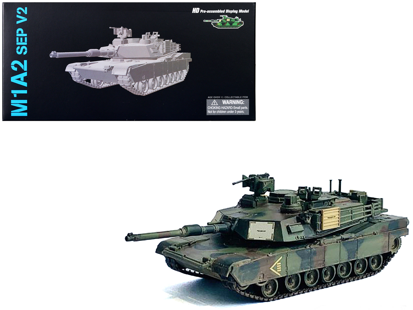 United States M1A2 SEP V2 Tank "2nd Battalion 5th Cavalry Regiment 1st Cavalry Division Germany" "NEO Dragon Armor" Series 1/72 Plastic Model by Dragon Models-DiecastModeler.com