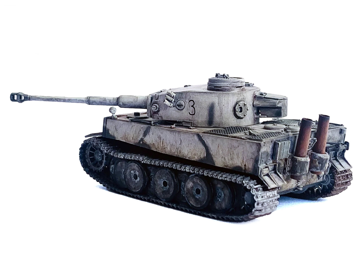 Germany Tiger I Initial Production Tank "s.Pz.Abt.502 Mishkino" (1943) "NEO Dragon Armor" Series 1/72 Plastic Model by Dragon Models-DiecastModeler.com