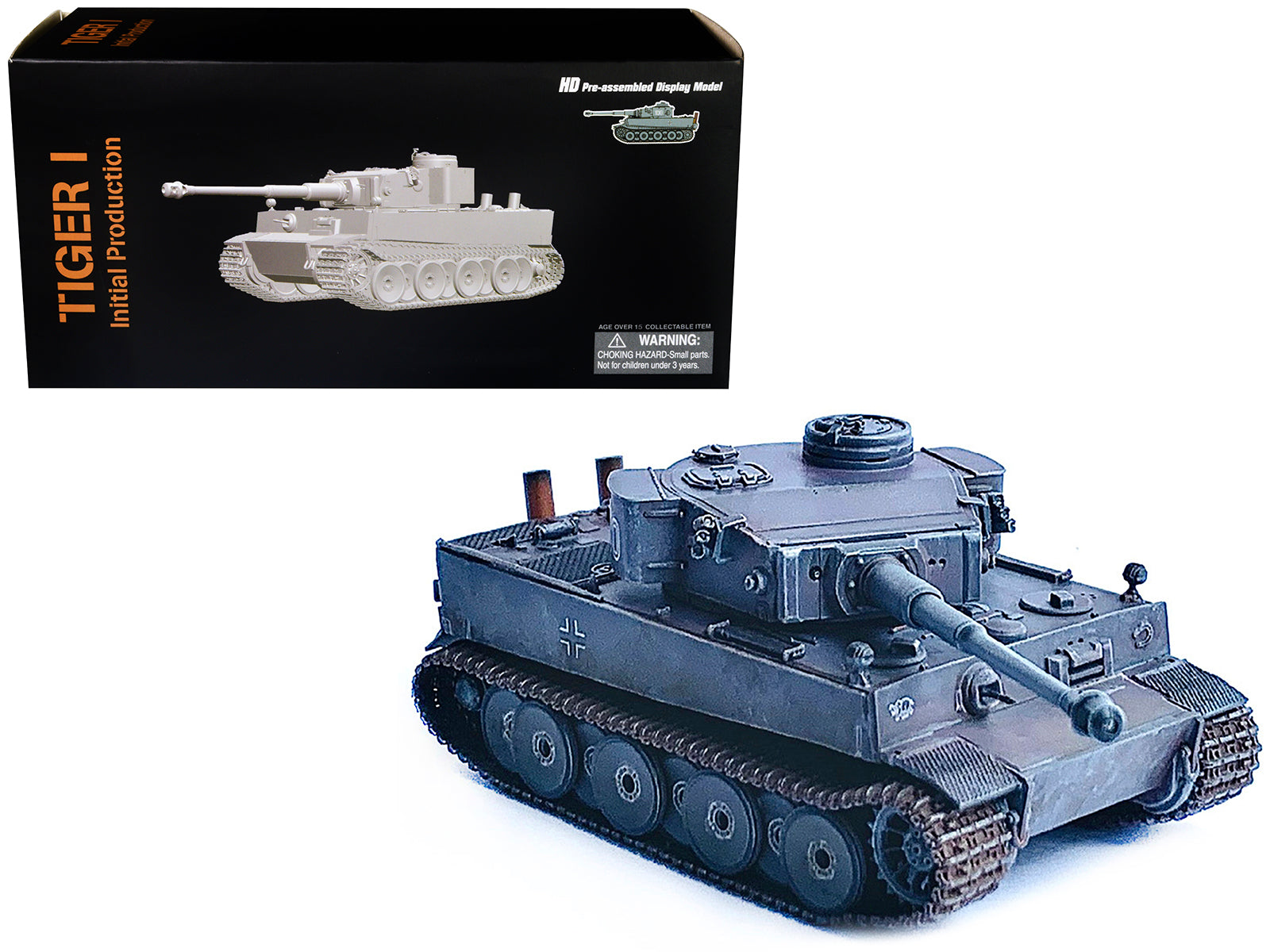 Germany Sd. Kfz. 181 PzKpfw VI Tiger I Heavy Tank "Initial Production s.Pz.Abt.502 Leningrad" (1942) "NEO Dragon Armor" Series  1/72 Plastic Model by Dragon Models-DiecastModeler.com