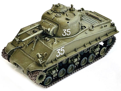 United States M4A3 HVSS POA-CWS-H5 Flamethrower Tank Olive Drab #35 "Hawaii" (1951) "NEO Dragon Armor" Series 1/72 Plastic Model by Dragon Models