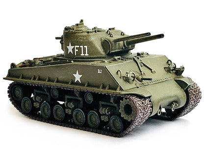 United States M4A3 HVSS POA-CWS-H5 Flamethrower Tank Olive Drab F11 "Korea" (1951) "NEO Dragon Armor" Series 1/72 Plastic Model by Dragon Models-DiecastModeler.com