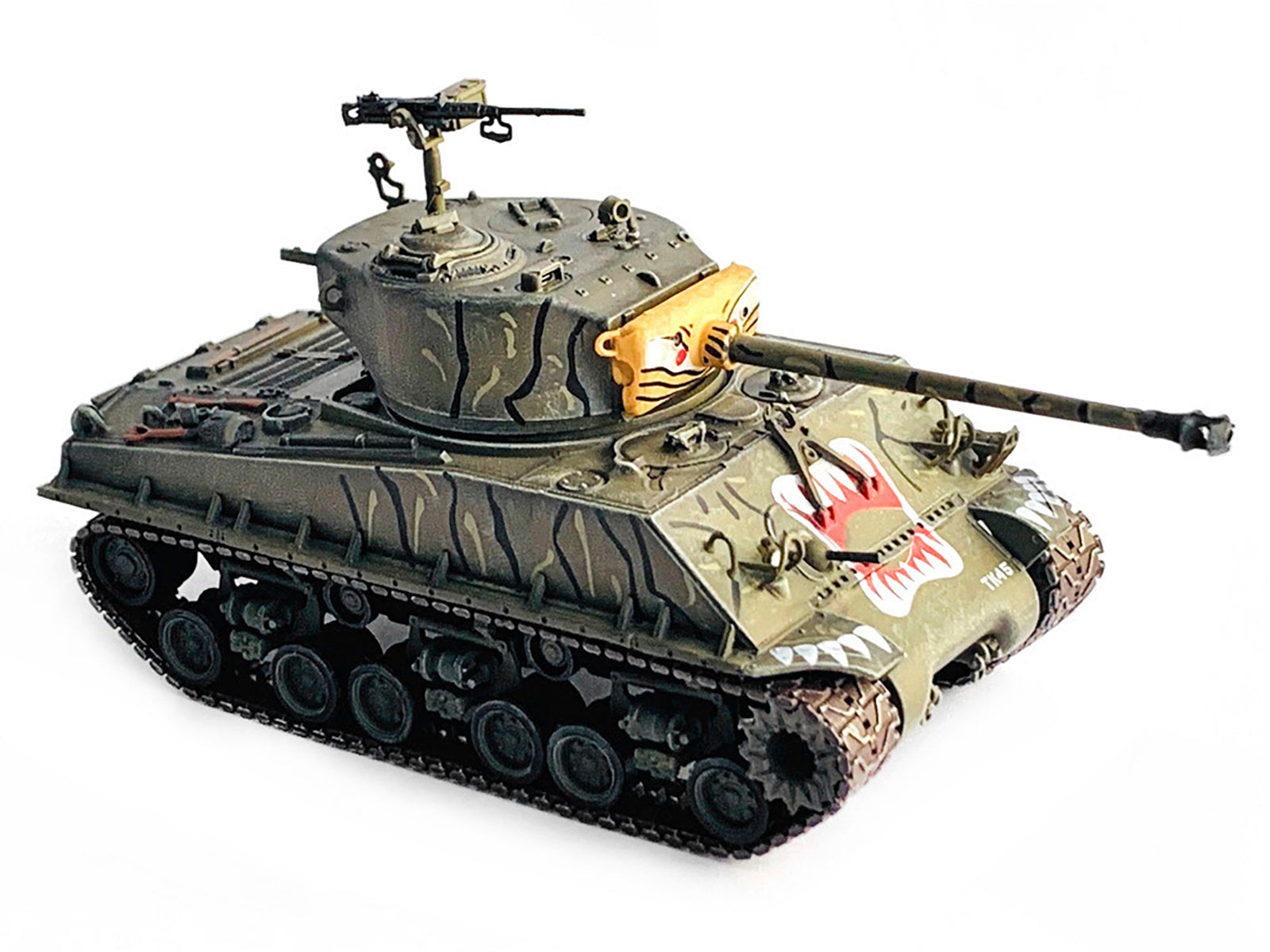 United States M4A3E8 Sherman "Tiger Face" Tank "24th Infantry Div. Han River Korea" (1951) "NEO Dragon Armor" Series 1/72 Plastic Model by Dragon Models-DiecastModeler.com