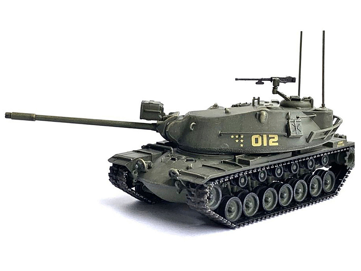 United States M103A2 Heavy Tank D12 Olive Drab "NEO Dragon Armor" Series 1/72 Plastic Model by Dragon Models-DiecastModeler.com