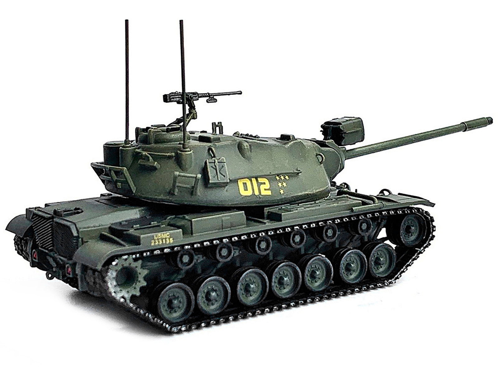 United States M103A2 Heavy Tank D12 Olive Drab "NEO Dragon Armor" Series 1/72 Plastic Model by Dragon Models-DiecastModeler.com
