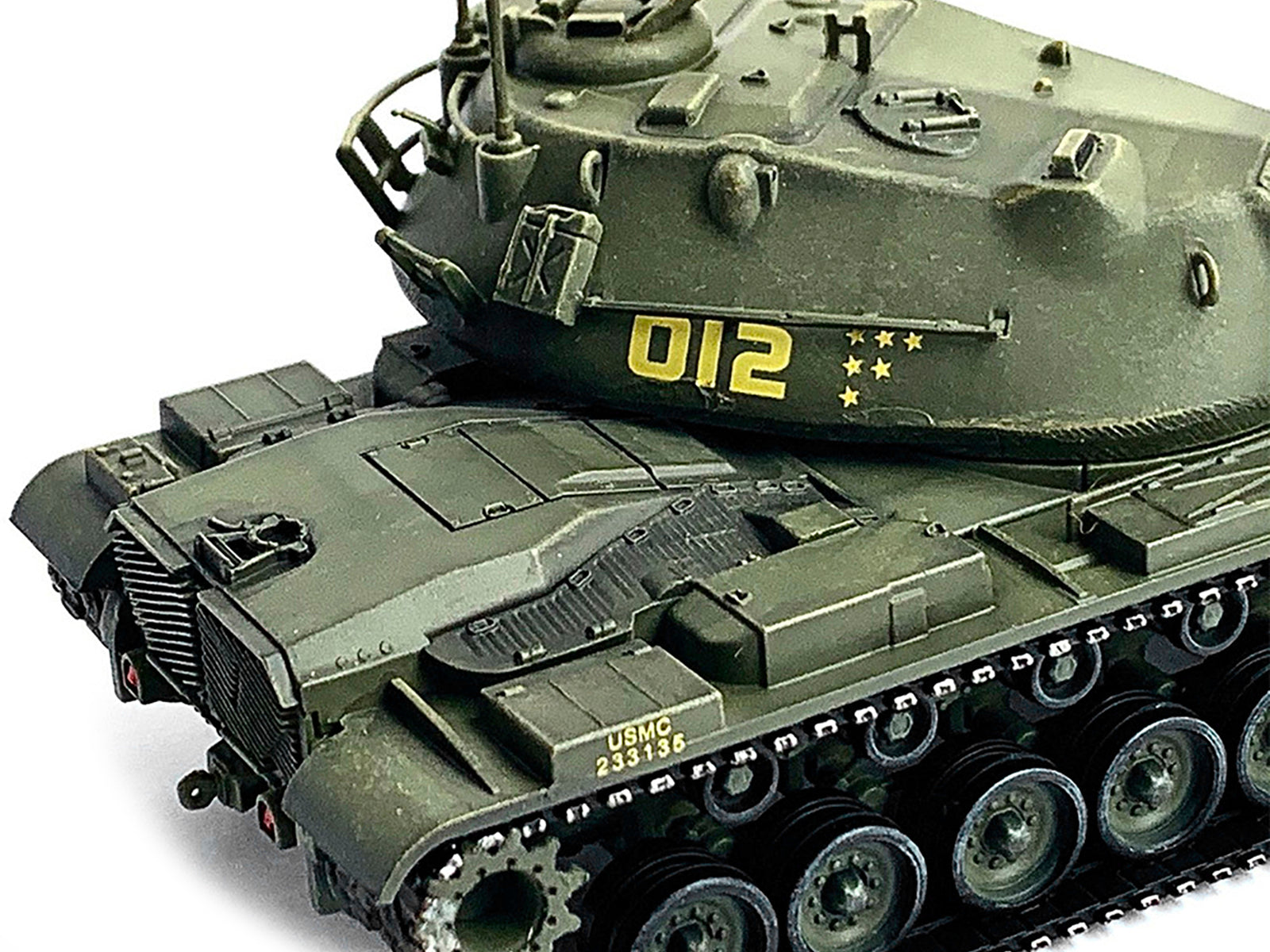 United States M103A2 Heavy Tank D12 Olive Drab "NEO Dragon Armor" Series 1/72 Plastic Model by Dragon Models-DiecastModeler.com